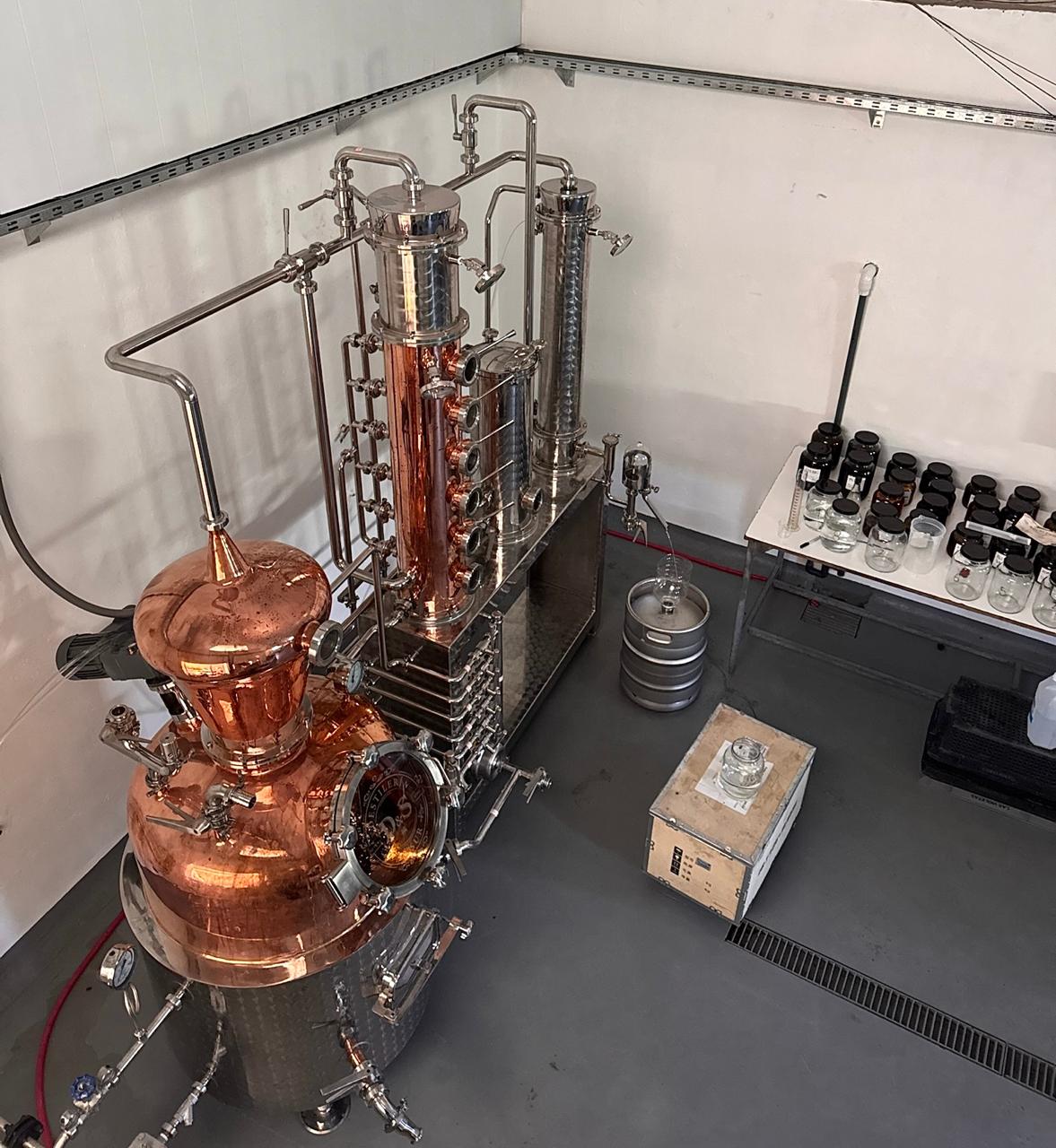Destilería D&S's First Distillate Is Now a Reality